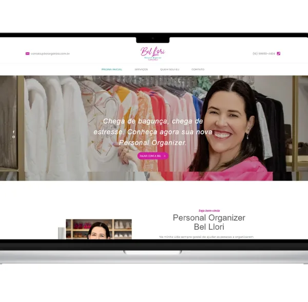 Bel Personal organizer mockup